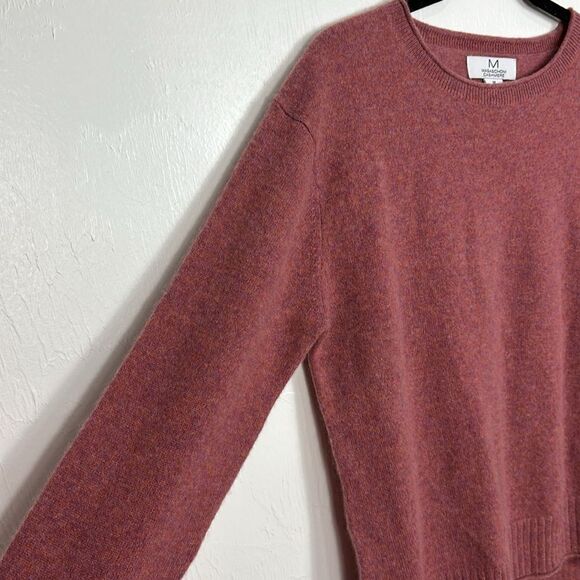 Magaschoni 100% Cashmere Crew Neck Pullover Sweater Size M - Picture 2 of 8